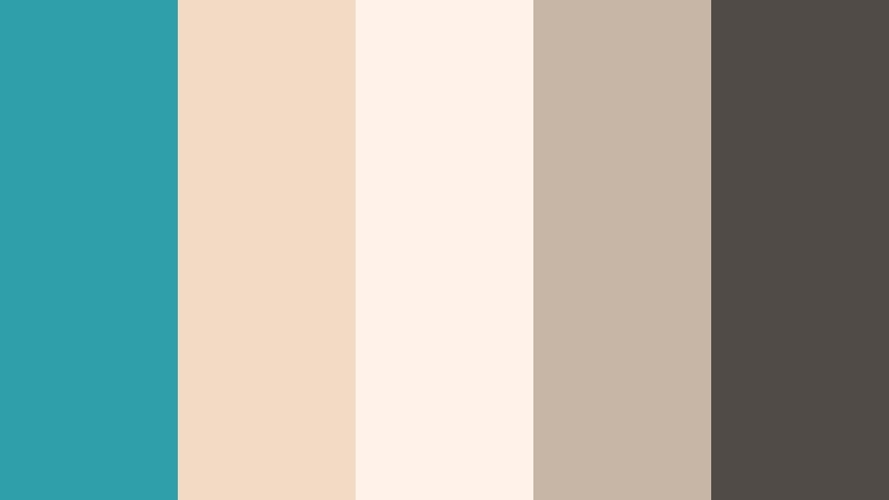 driftwood wedding shore turquoise and sandy beige resort color color palette with hex codes