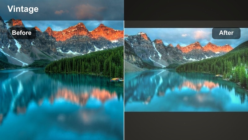 Retro-styled beach dunes with faded tones