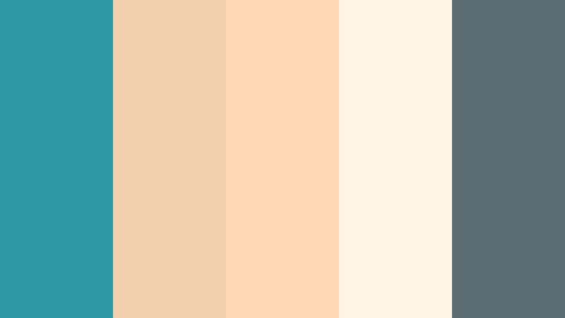 dune path sunrise turquoise and sandy beige resort color color palette with hex codes