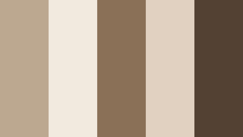 dune trail calm neutral taupe color palette with hex codes