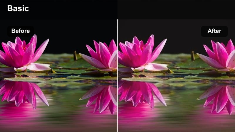 City boulevard at blue hour with headlights and streetlights blending into a smooth dusk color palette.