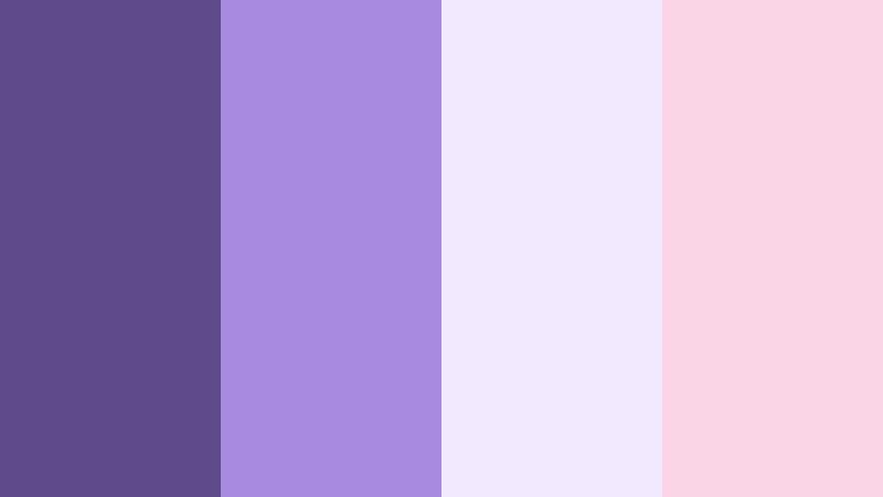 dusk cloud reverie twilight purple color palette with hex codes