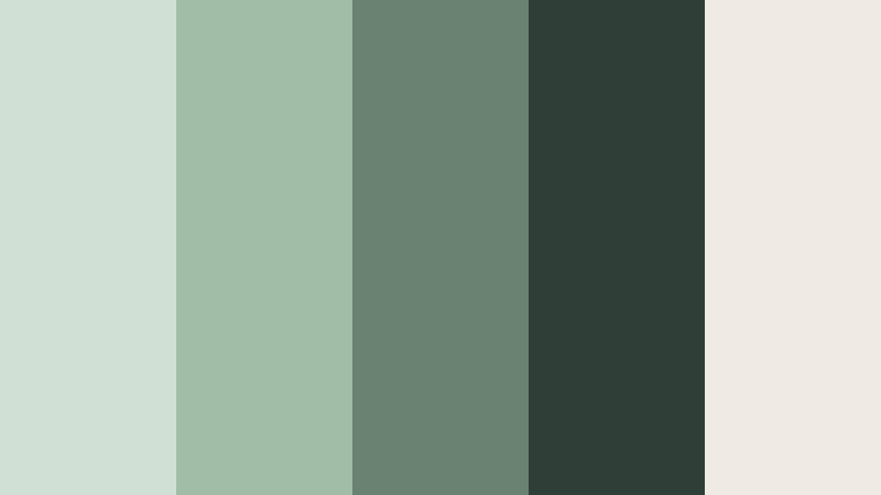 dusk garden shadows pale eucalyptus color palette with hex codes