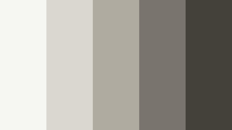 dusty archive frames film texture gray color palette with hex codes