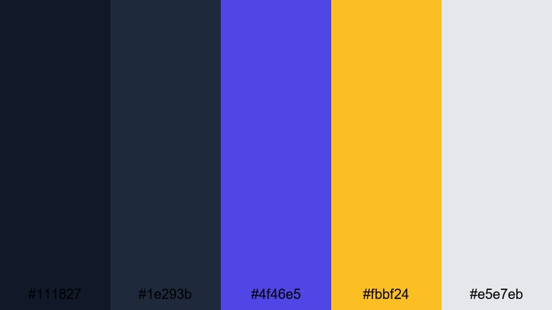 dusty cornflower luxe gold blue color palette with hex codes