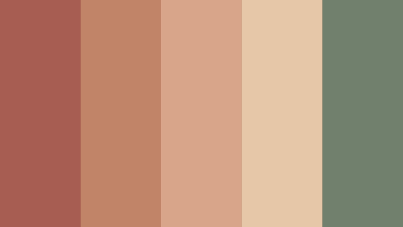 dusty orchard autumn color palette color palette with hex codes