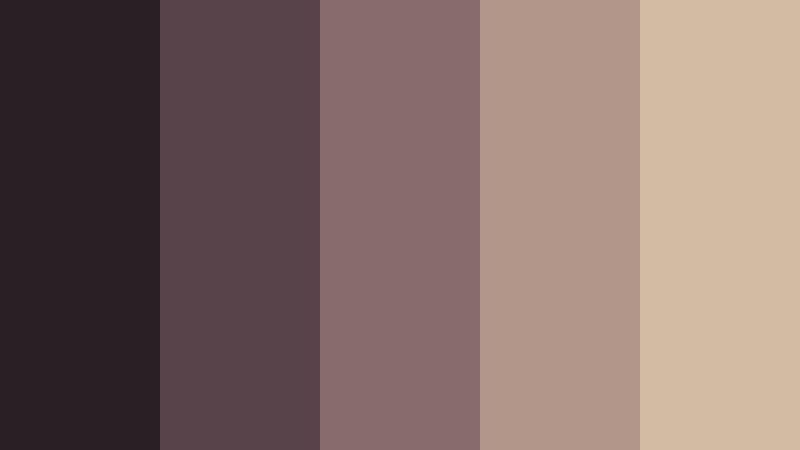 dusty portrait gallery dark academia color color palette with hex codes
