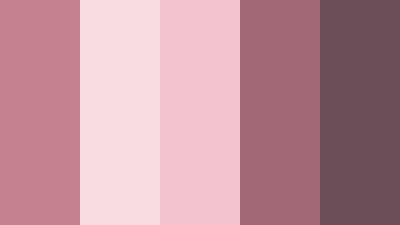 dusty rose daydream antique rose color palette with hex codes