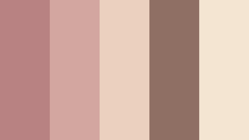 dusty rose memory vintage color color palette with hex codes