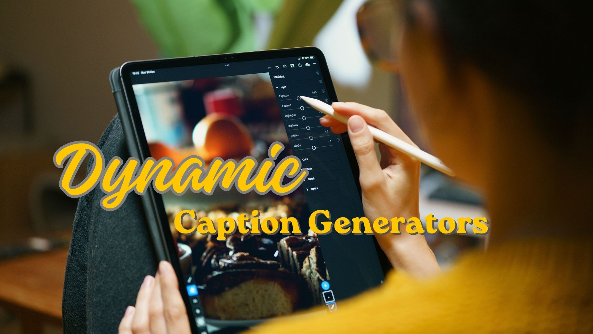 what is a dynamic caption generator