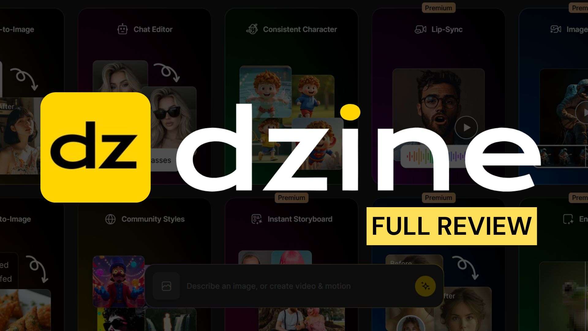 dzine ai video generator review