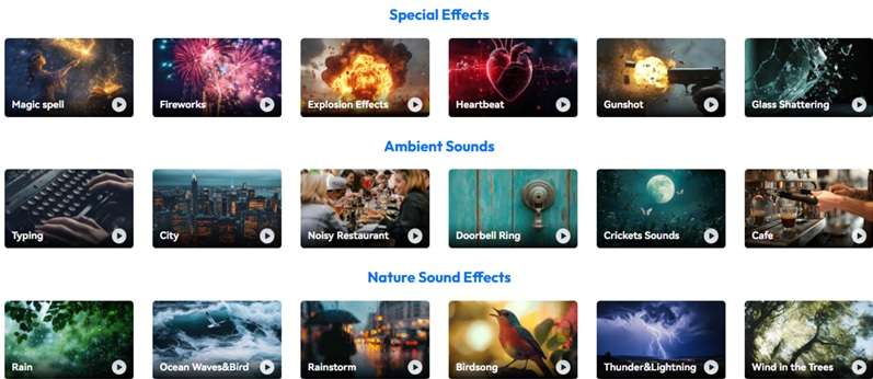 filmora sound effects