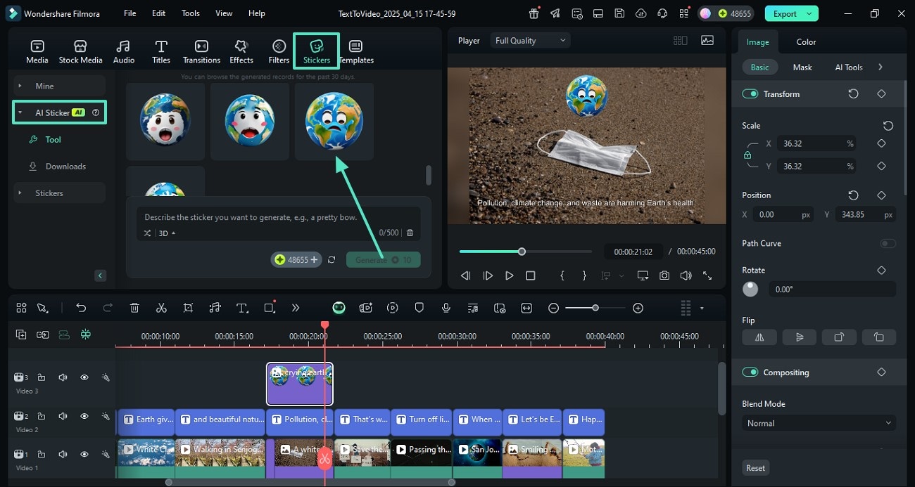 generate ai stickers