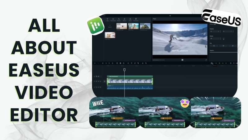 all about easeus video editor