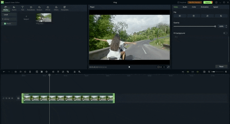 fill video background
