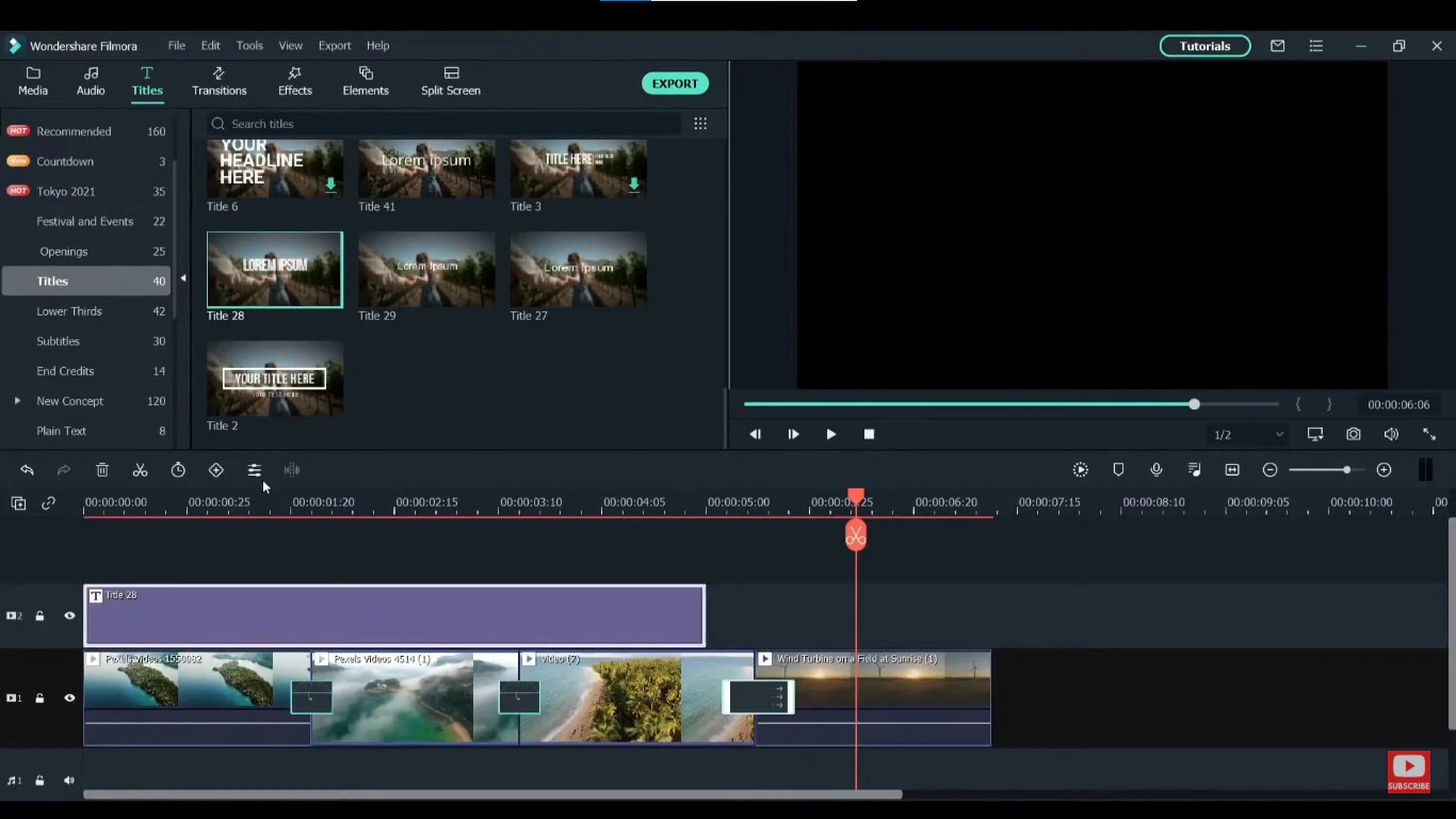 customize and edit your video 