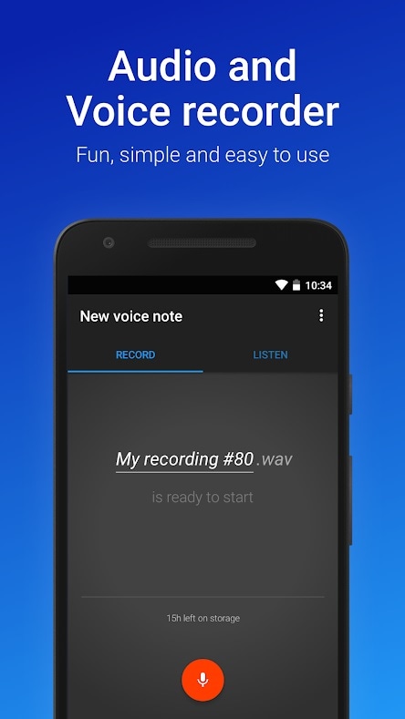 easy voice recorder