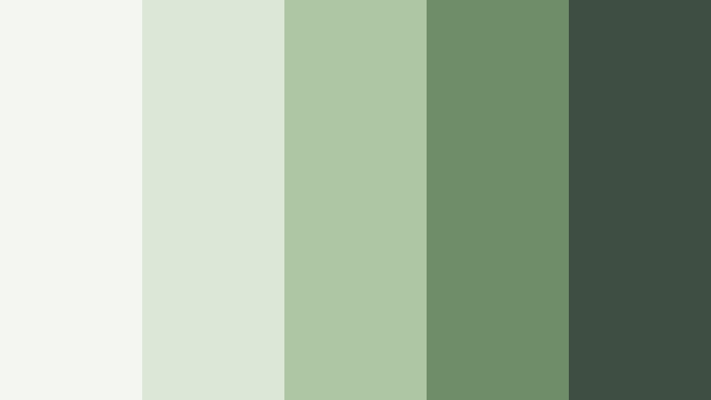 eco brand essentials meadow sage color palette with hex codes