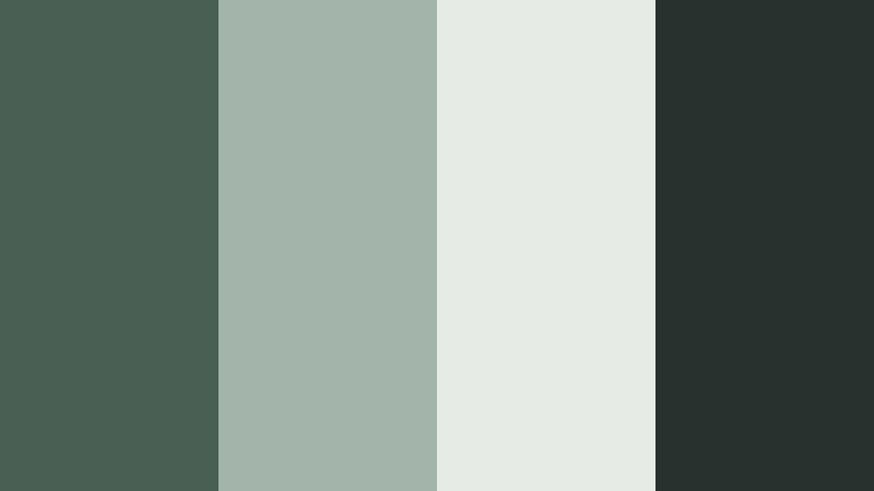 edit suite serenity dark sage green color palette with hex codes