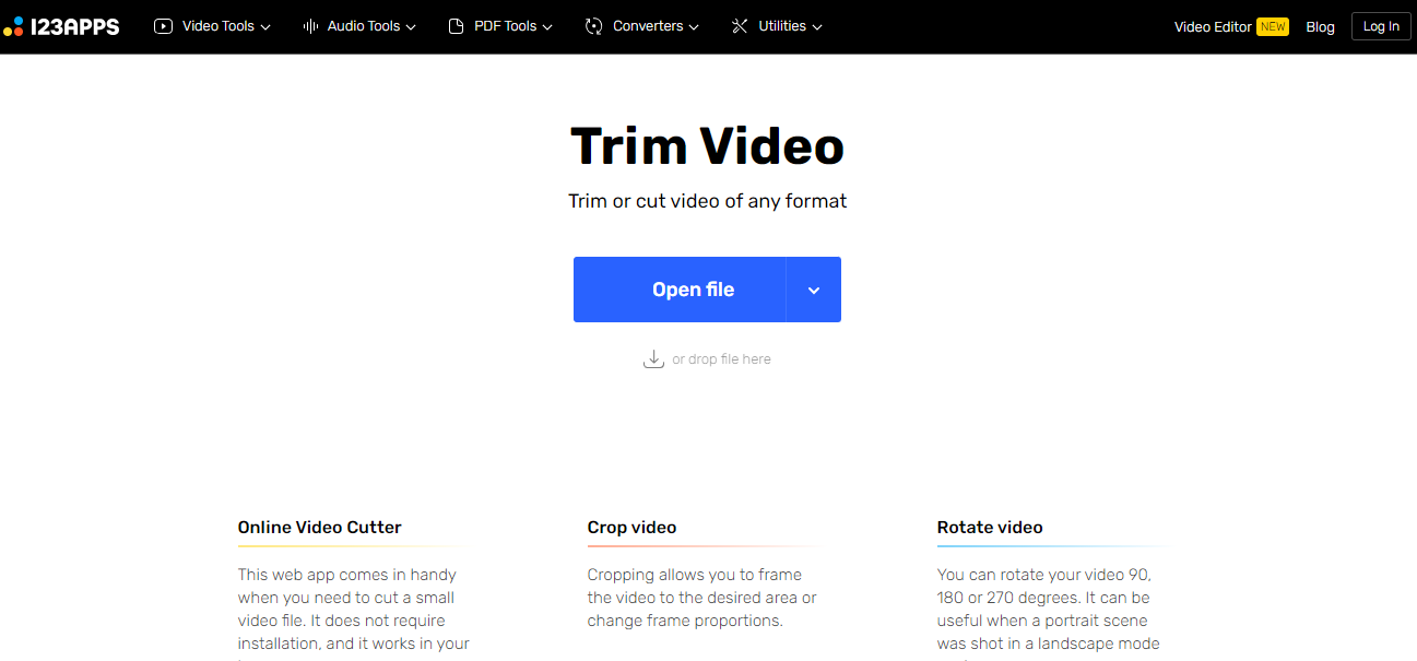 online video cutter