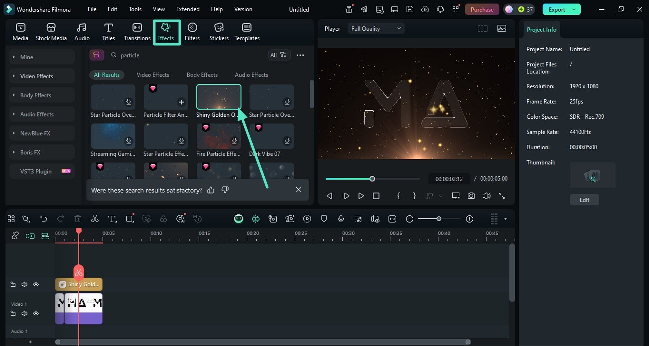 add effects from library