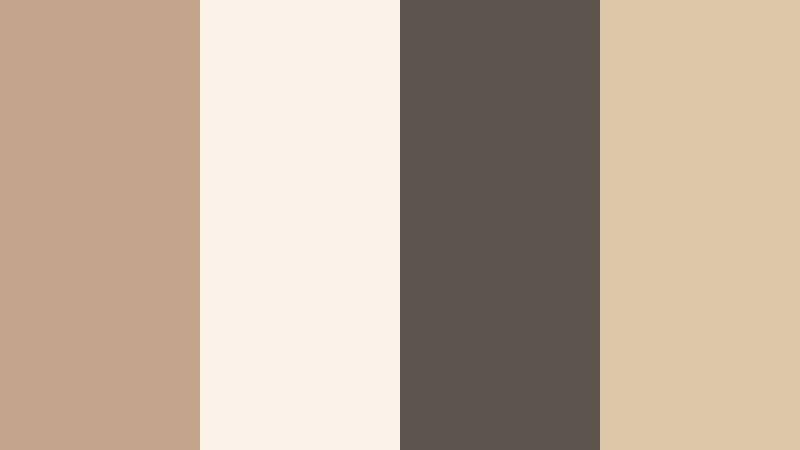 editorial sand studio sand dune color palette with hex codes
