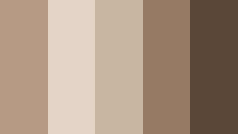 editorial taupe monochrome warm taupe color palette with hex codes