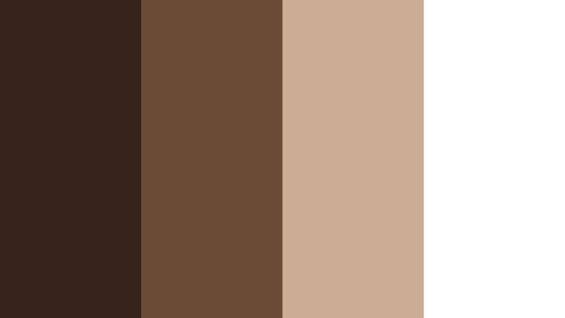editorial walnut layout walnut brown color palette with hex codes