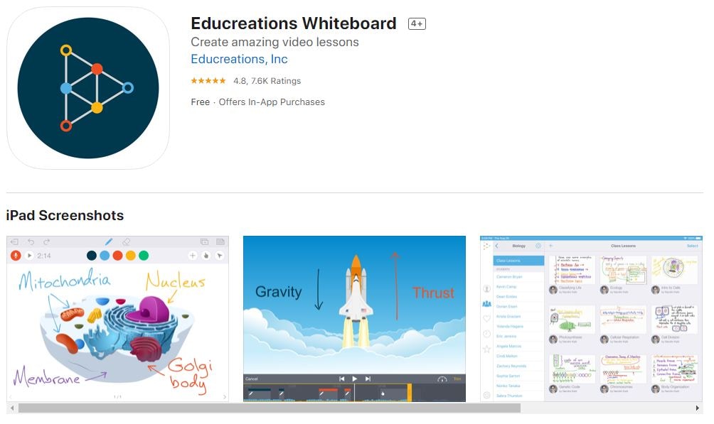 Educreations Interactive Whiteboard