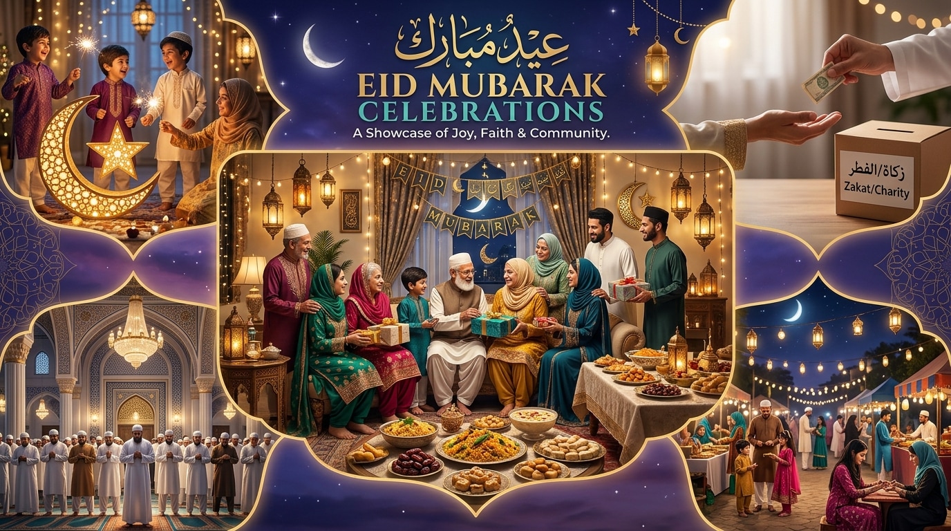 Festive Typography and Holiday Gradients