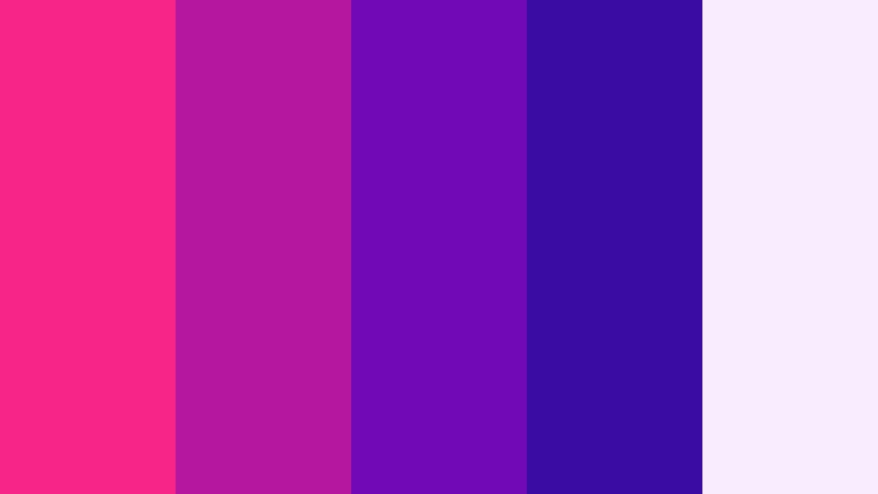 electric fuchsia flash fashion video color color palette with hex codes