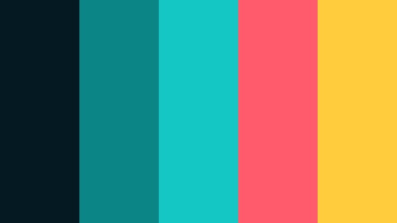 electric galaxy splash galaxy teal color palette with hex codes