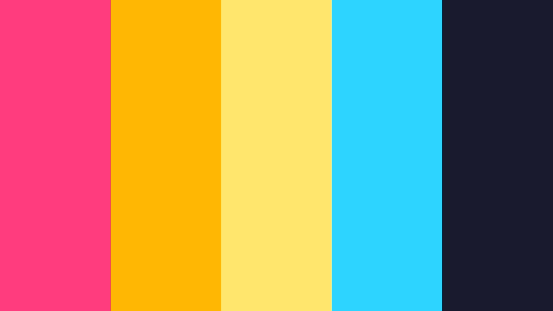 electric hero entrance anime color color palette with hex codes