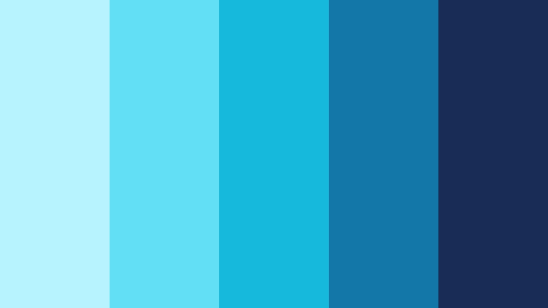electric horizon sky color color palette with hex codes