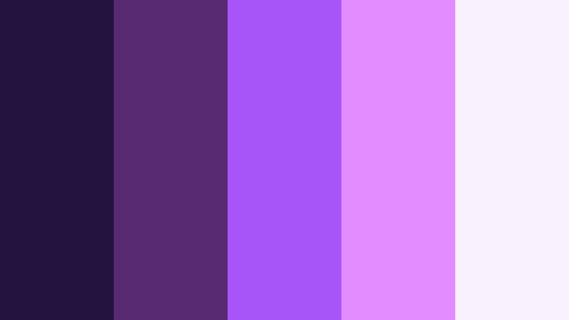 electric orchid frame product video color color palette with hex codes