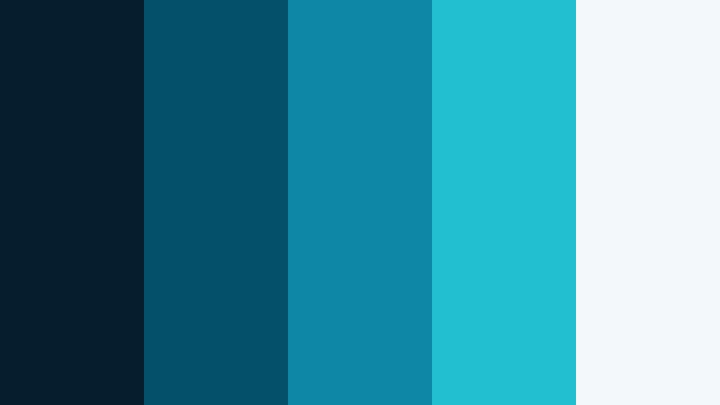 electric squall pop stormy ocean color palette with hex codes
