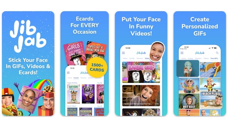 jibjab as an elf dancing app