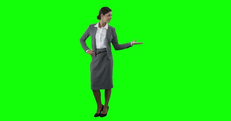 using green screen for broadcasting