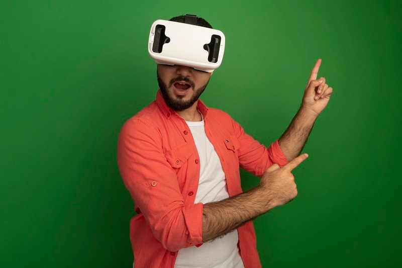using green screen for virtual reality