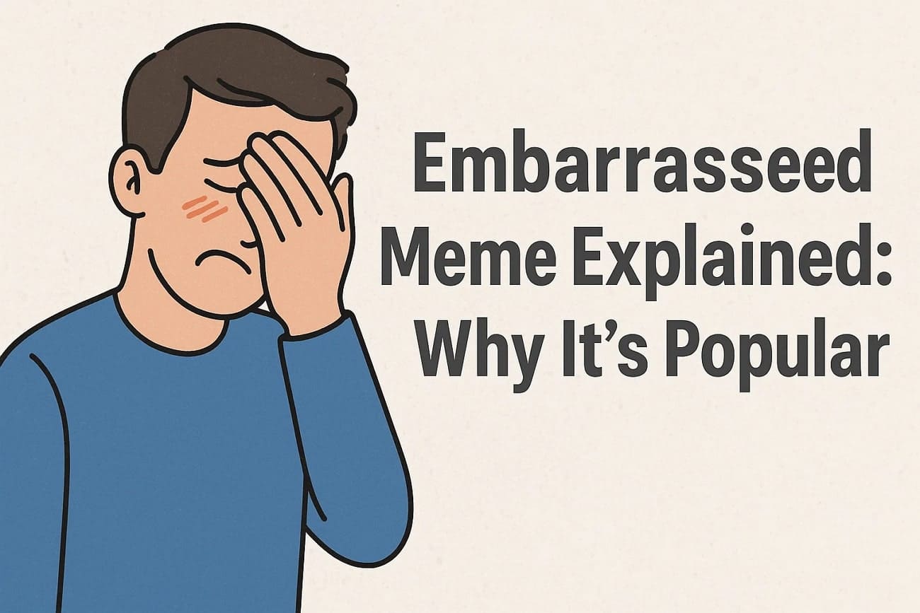 embarrassed meme complete guide