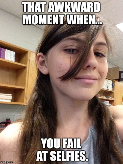 selfie fails funny memes