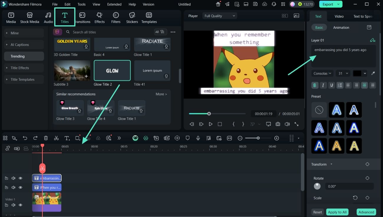 add text to embarrassed meme