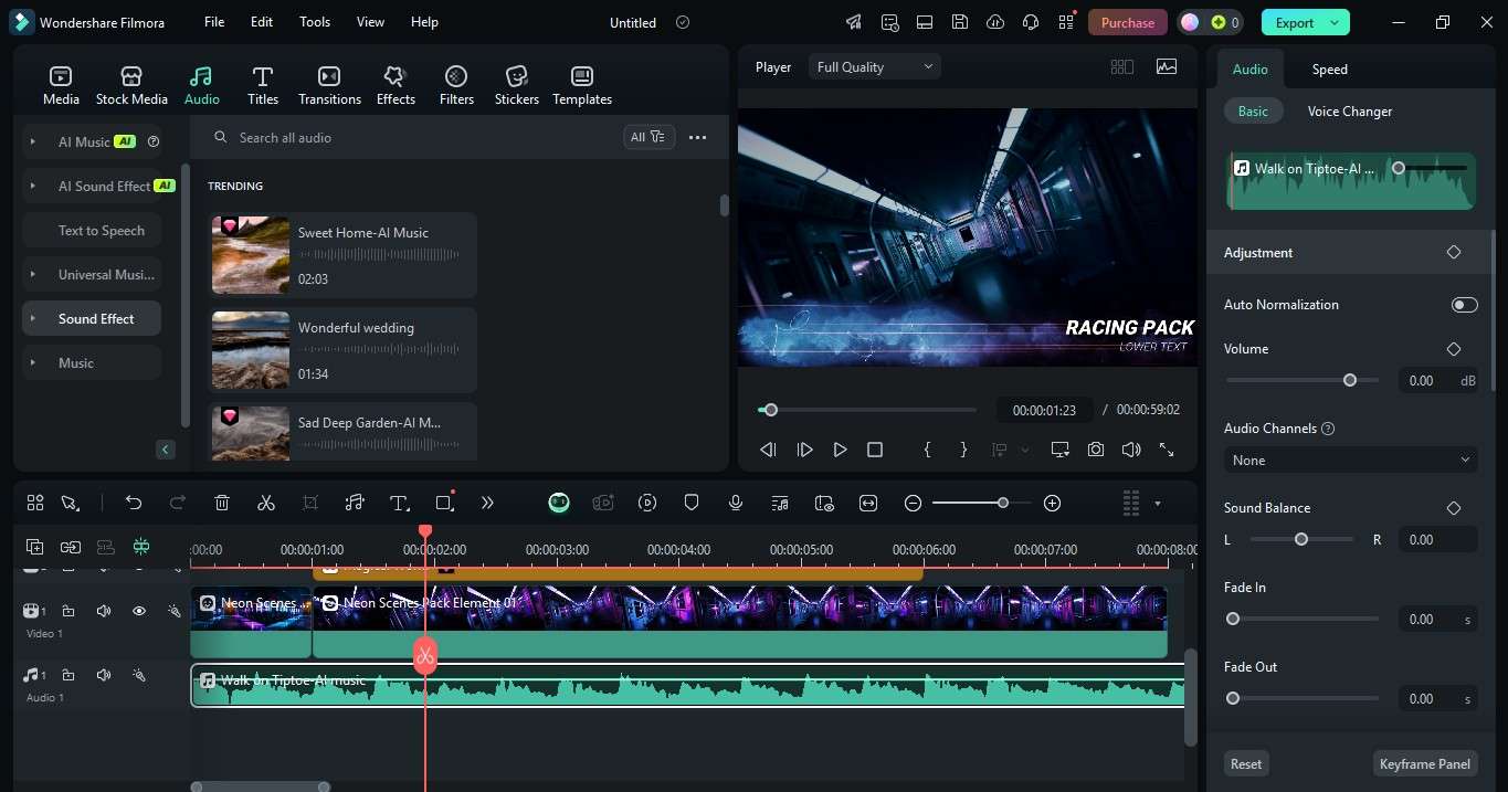 edit and customize video audio