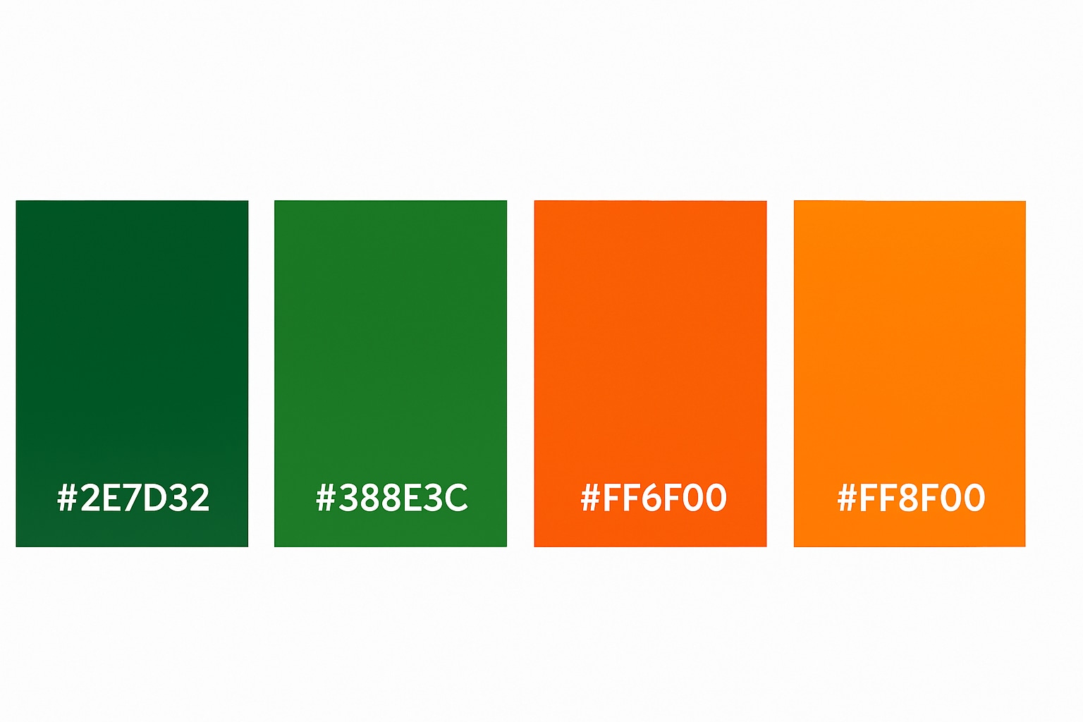 emerald fire green color palette with hex codes