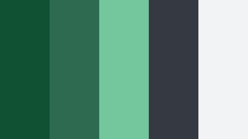 emerald office luxe green and charcoal hr software color color palette with hex codes