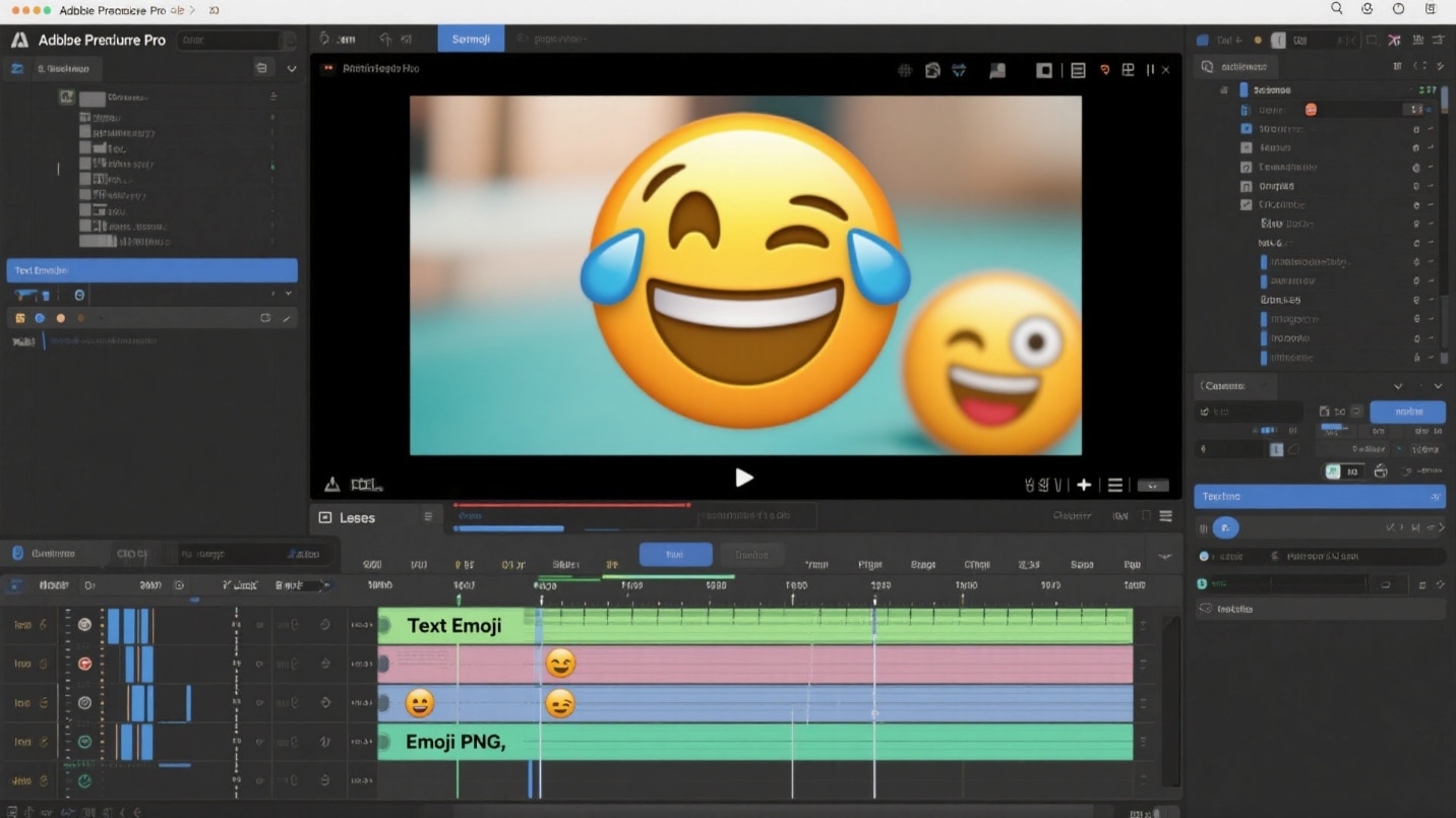 add emoji premiere pro