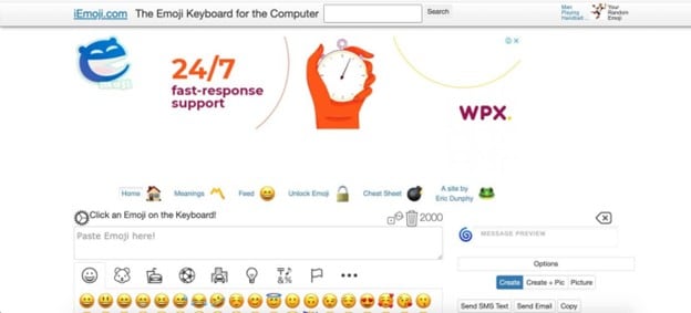 iemoji interface