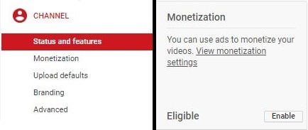  enable youtube monetization
