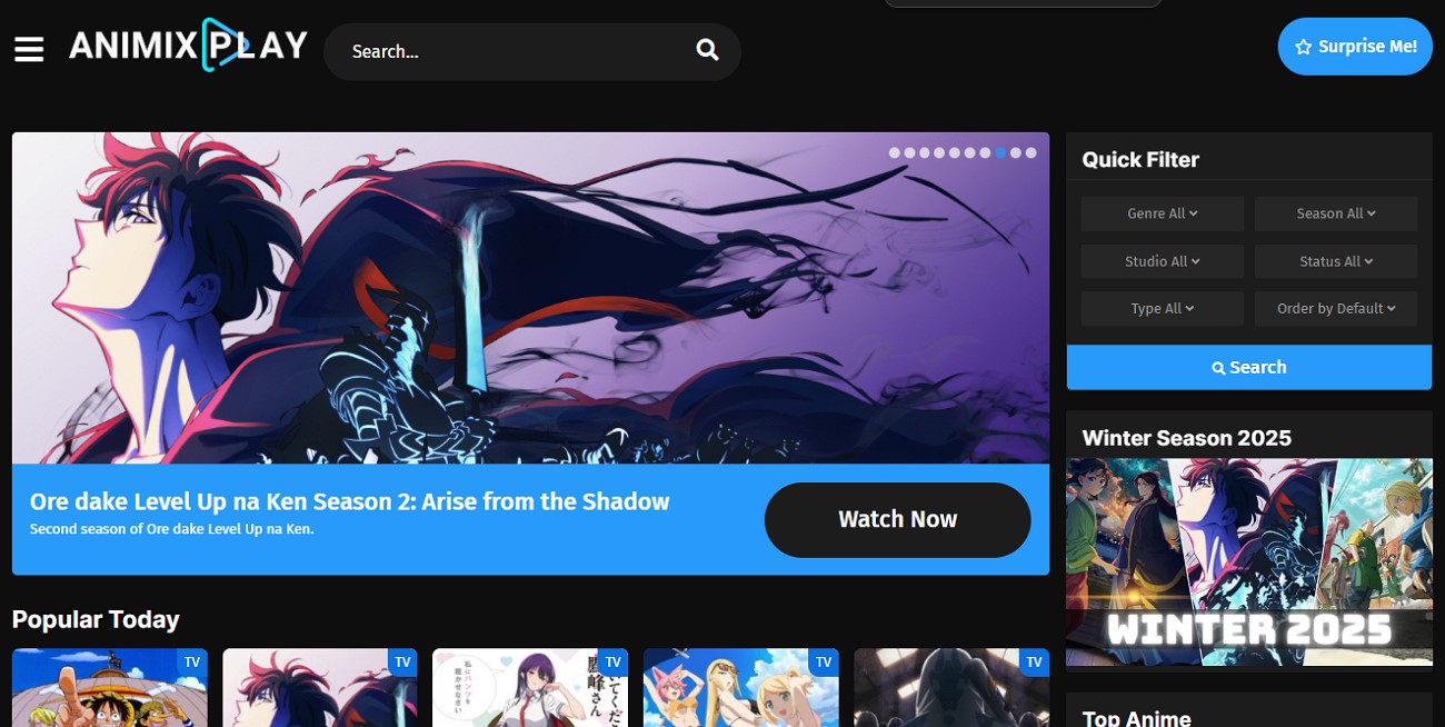 animixplay allows free anime streaming