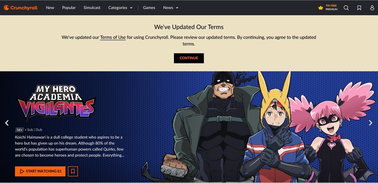 crunchyroll dubbed anime